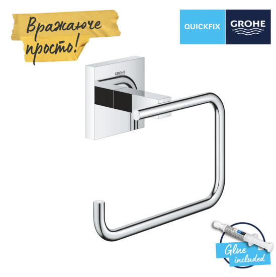 Тримач для туалетного паперу Grohe Start Cube 40978000
