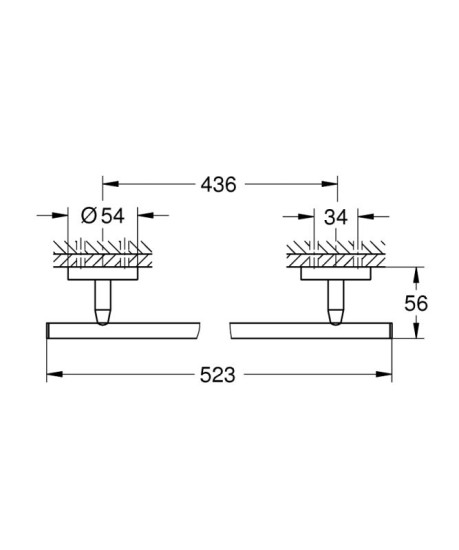 Тримач для рушників Grohe Start Cosmopolitan 41166000