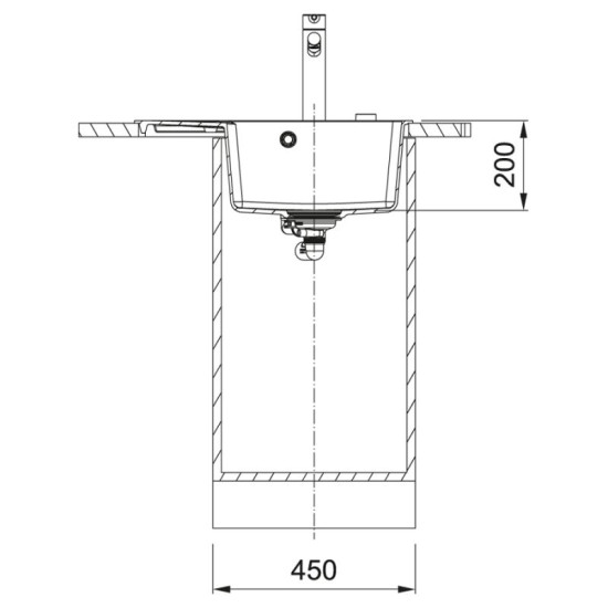 Кухонная мойка Franke Centro CNG 611-62 TL (114.0699.240) черный матовый