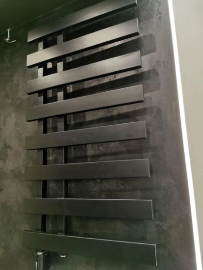 Полотенцесушитель Genesis Aqua Split 100x50 черный