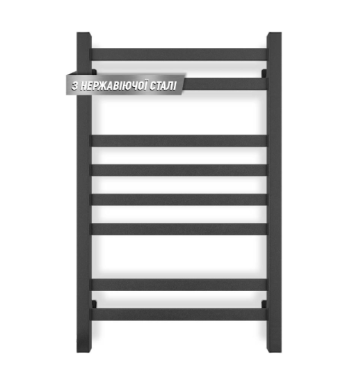Полотенцесушитель Navin Авангард 500x800 черный муар 00-228050-5080