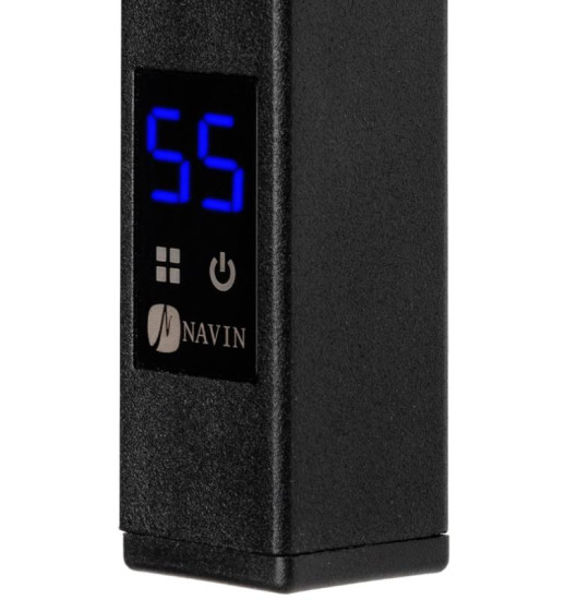 Полотенцесушитель Navin Грандис 480x800 Sensor с таймером правый черный муар 12-208053-4880