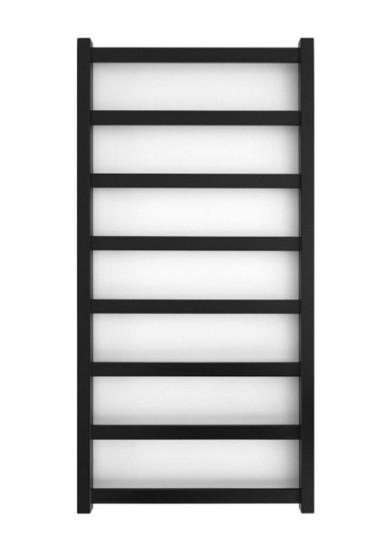 Полотенцесушитель Genesis Aqua Lono 100x53 черный