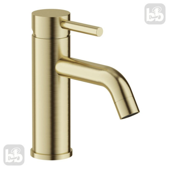 Смеситель для раковины Volle CRUZE 1547.010115 cepillado oro