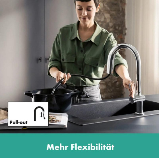 Кухонний змішувач Hansgrohe Aqittura M91 FilterSystem 210 76803000