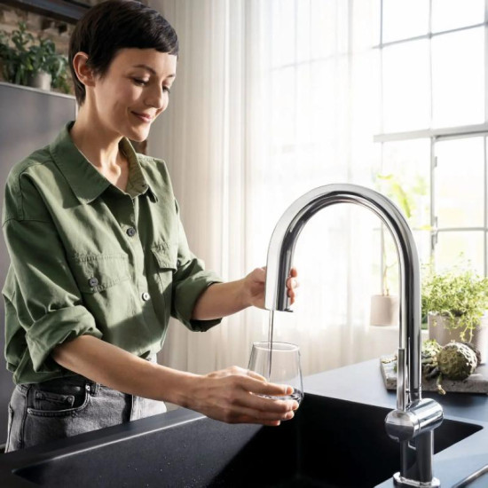 Кухонний змішувач Hansgrohe Aqittura M91 FilterSystem 210 76803000
