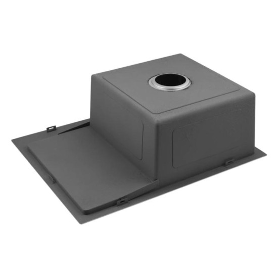 Кухонна мийка Kroner KRP Geburstet - 6350LHM (3,0/1,0 мм) (CV031320)