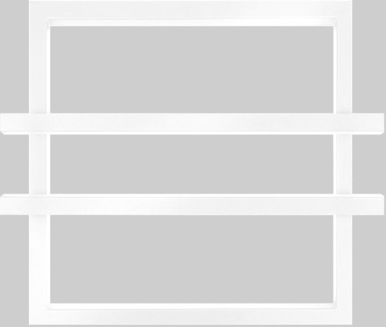 Полотенцесушитель Genesis Aqua Cadexsa 63x53 белый