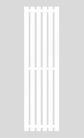 Радіатор Genesis Aqua Marbel 180x45 білий