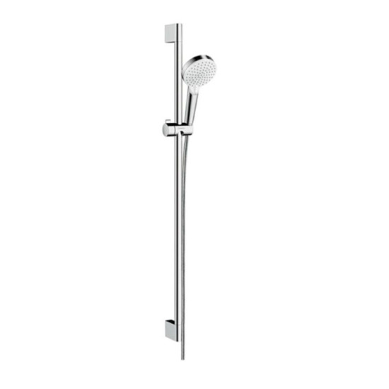 Душевой гарнитур Hansgrohe Crometta Vario 90  EcoSmart белый/хром (26538400)