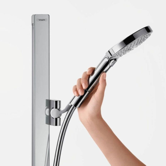 Душевой гарнитур Hansgrohe Raindance Select 120 3Jet EcoSmart White/Chrome (27649400)