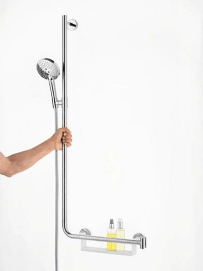Душовий гарнітур Hansgrohe Raindance Select S 120 3Jet Left білий/хром (26325400)