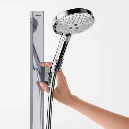 Душовий гарнітур Hansgrohe Raindance Select S 120 3Jet EcoSmart White/Chrome (27647400)