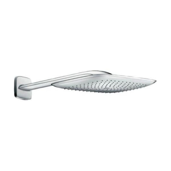 Лейка для верхнего душа Hansgrohe Pura Vida 400 EcoSmart с держателем хром (26602000)