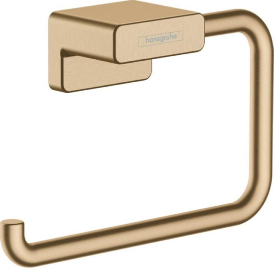Держатель для туалетной бумаги Hansgrohe AddStoris матовая бронза (41771140)