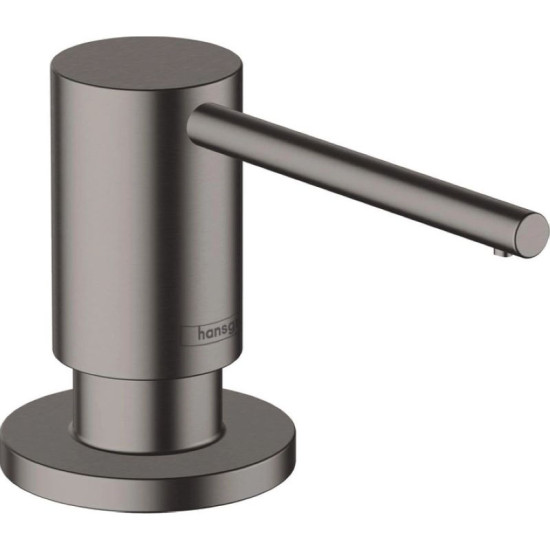 Дозатор для миючого засобу Hansgrohe A41 500 ml врізний чорний матовий (40438340)