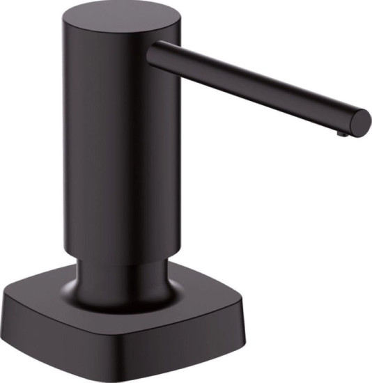Дозатор для моющего средства Hansgrohe A71 500 ml черный матовый (40468670)