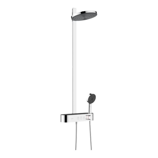 Душова система Hansgrohe Pulsify Showerpipe 260 2jet EcoSmart 400 (24241000)