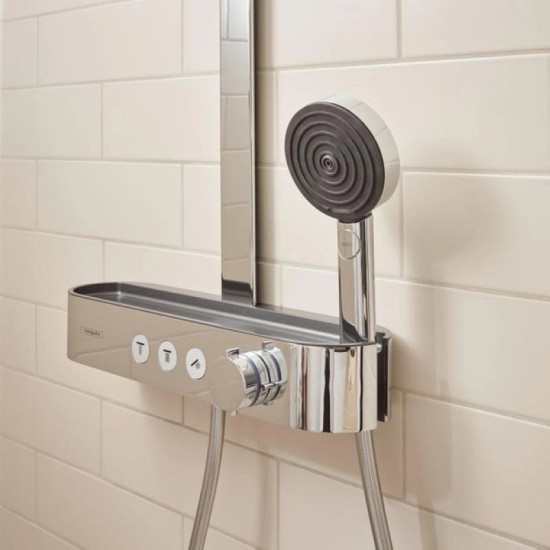Душова система Hansgrohe Pulsify Showerpipe 260 2jet EcoSmart 400 (24241000)