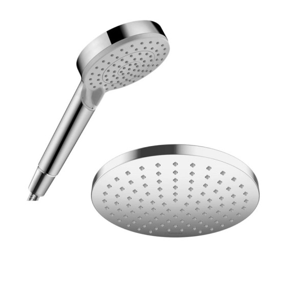 Душова система Hansgrohe Vernis Blend 200 1jet EcoSmart для ванни хром (26079000)