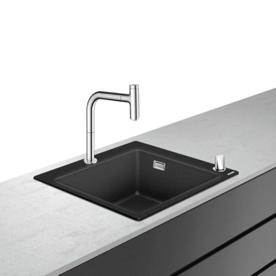Кухонная мойка Hansgrohe COMBI C51-F450-06 Сombi 560x510 Select со смесителем (43217000)