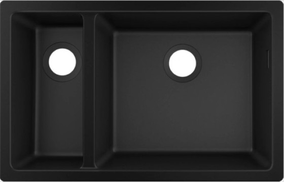 Кухонная мойка Hansgrohe S 51 S510-U635 под столешницу 180/450 graphiteblack (43433170)
