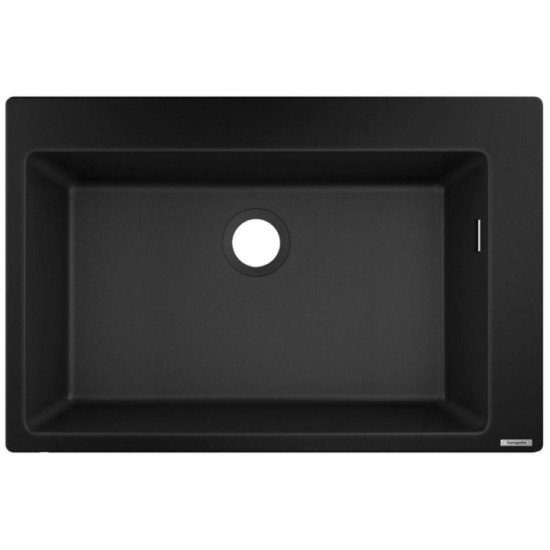 Кухонная мойка Hansgrohe S 51 S510-U660 77х51 Graphite Black (43313170)