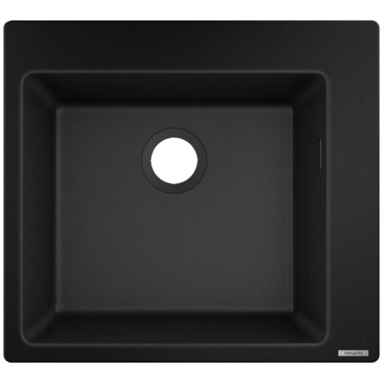 Кухонная мойка Hansgrohe S451 S510-F450 560х510 Graphiteblack (43312170)