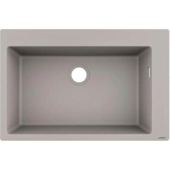 Кухонная мойка Hansgrohe S510-F660 770х510 Concretegrey (43313380)