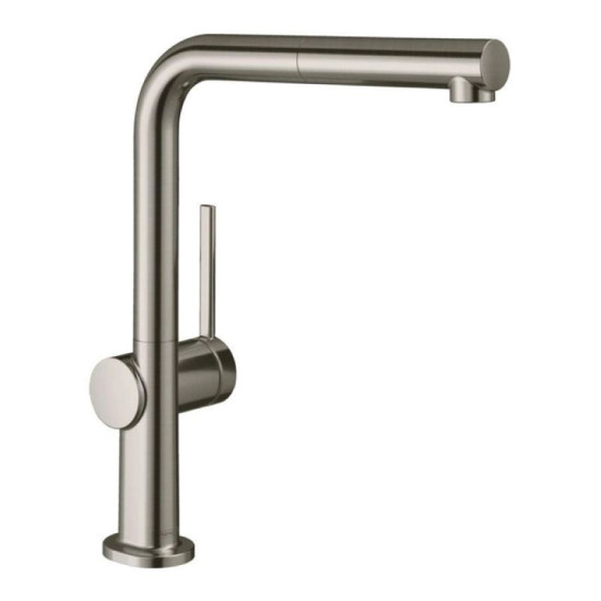 Кухонний змішувач з висувним виливом Hansgrohe Talis M54 270 2jet сталевий (72808800)