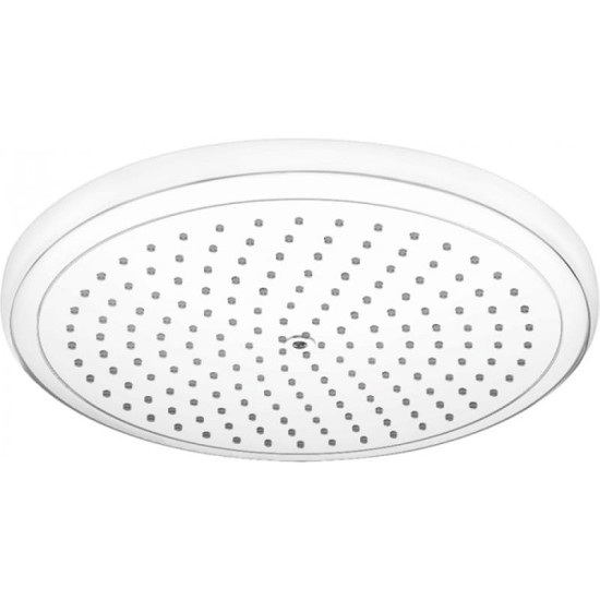 Лійка для верхнього душу Hansgrohe Croma 280 1jet EcoSmart білий матовий (26221700)