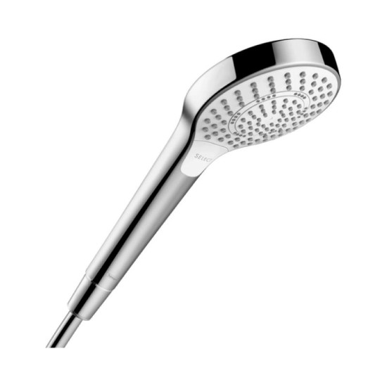 Лійка для ручного душу Hansgrohe Croma Select S 110 Multi EcoSmart 9л/хв білий/хром (26801400)