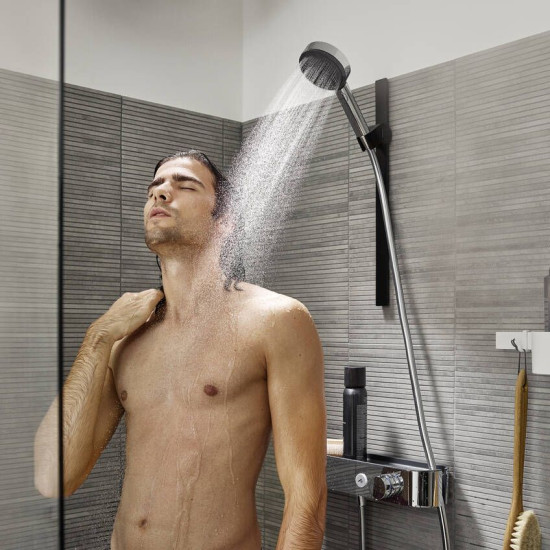 Лійка для ручного душу Hansgrohe Pulsify Select Relaxation 105 3jet EcoSmart хром (24111000)