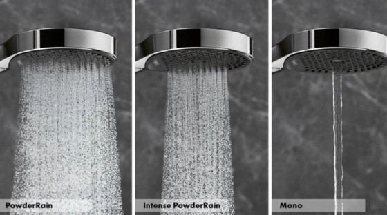 Лейка для ручного душа Hansgrohe Rainfinity 130 3jet Black (26864340)