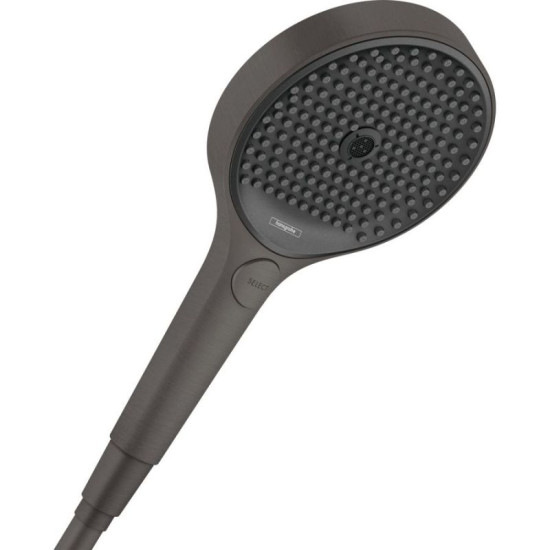 Лійка для ручного душу Hansgrohe Rainfinity 130 3jet EcoSmart чорний матовий (26865340)
