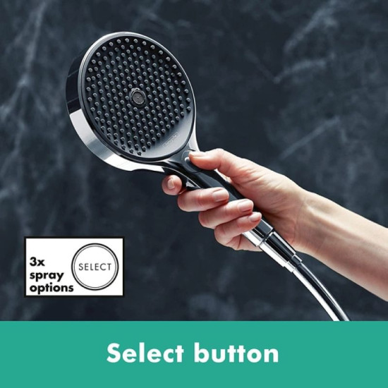 Лійка для ручного душу Hansgrohe Rainfinity 130 3jet EcoSmart (26865000)