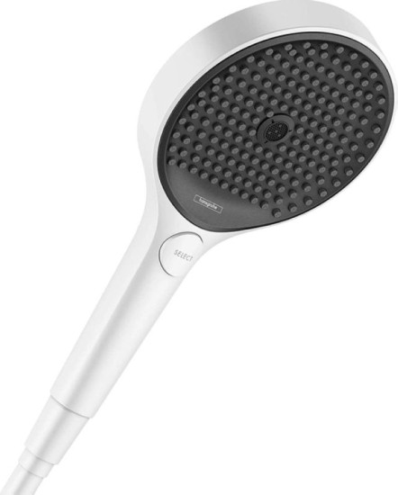 Лейка для ручного душа Hansgrohe Rainfinity 130 3jet EcoSmart белый матовый (26865700)