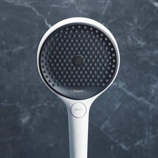 Лейка для ручного душа Hansgrohe Rainfinity 130 3jet EcoSmart белый матовый (26865700)