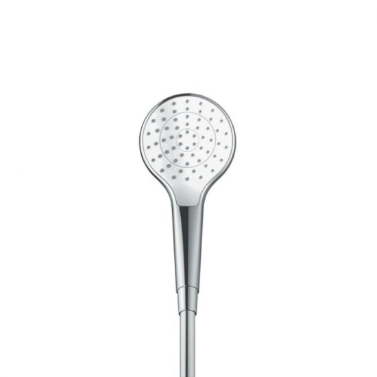 Лійка для ручного душу Hansgrohe Select S 110 1jet EcoSmart 7л/хв білий/хром (26806400)