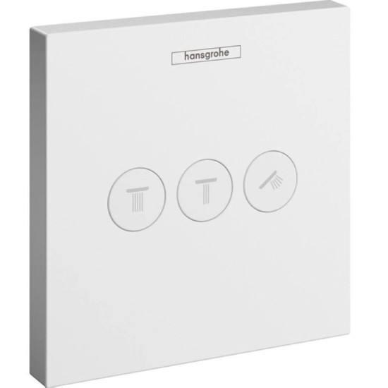 Перемикач Hansgrohe ShowerSelect на 3 споживача білий (15764700)
