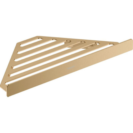 Полиця кутова Hansgrohe AddStoris 148х148x305 см матова бронза (41741140)