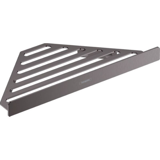 Полиця кутова Hansgrohe AddStoris 148х148x305см чорний матовий (41741340)