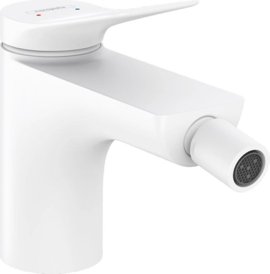 Змішувач для біде Hansgrohe Vivenis 250 з донним клапаном pop-up білий матовий (75200700)