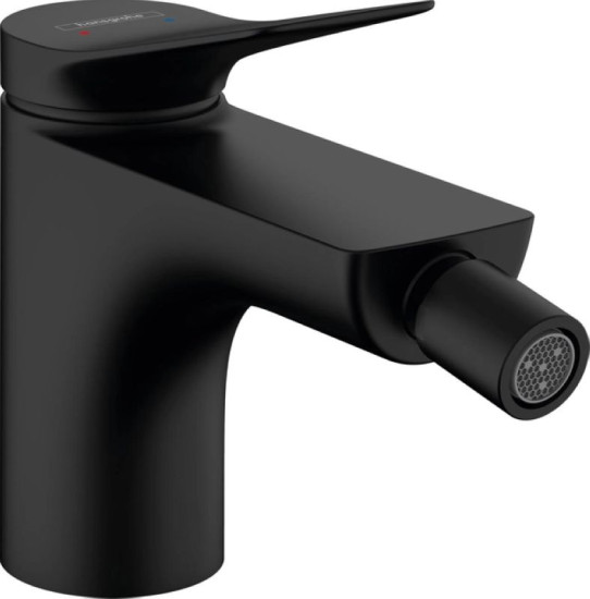 Змішувач для біде Hansgrohe Vivenis 250 з донним клапаном pop-up чорний матовий (75200670)