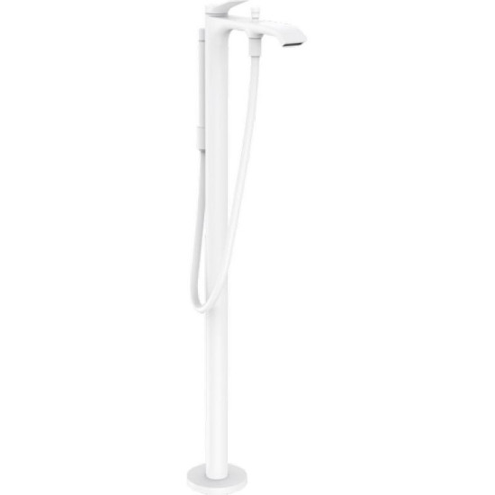 Смеситель напольный для ванны Hansgrohe Vivenis белый матовый (75445700)