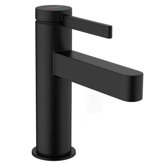 Змішувач для раковини Hansgrohe Finoris 100 чорний матовий (76010670)