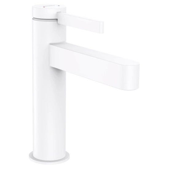 Змішувач для раковини Hansgrohe Finoris 110 білий матовий (76020700)