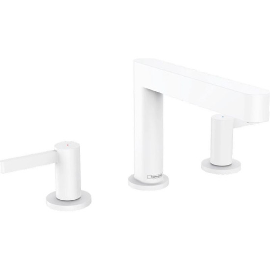 Змішувач для раковини Hansgrohe Finoris 110 білий матовий (76033700)
