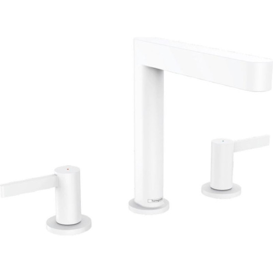 Змішувач для раковини Hansgrohe Finoris 160 білий матовий (76034700)