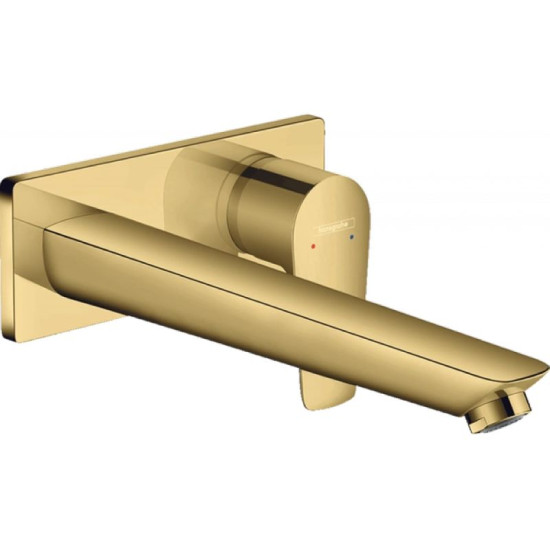 Змішувач для раковини прихованого монтажу Hansgrohe Talis E 110 поліроване золото оптик (71734990)